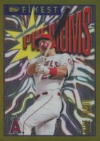 2023 Topps Finest Flashbacks #173 Mike Trout Baseball Card