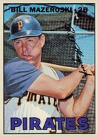 1967 Topps #510 Bill Mazeroski Baseball Card