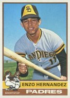 1976 Topps #289 Enzo Hernandez Baseball Card