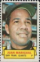 1969 Topps Stamps # Juan Marichal Baseball Card