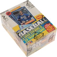 1986 Fleer #CPB Cello Pack Box 24 Packs Baseball Card
