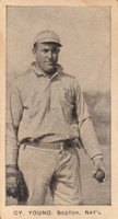 1909 CA Briggs Co. Black & White # Cy Young Boston Baseball Card