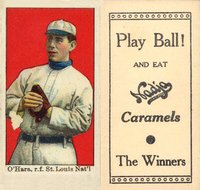 1909 Nadja Caramel # Bill O'Hara Baseball Card