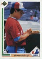 1991 Upper Deck #456 Andres Galarraga Baseball Card