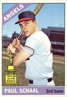 1966 Topps #376 Paul Schaal Baseball Card