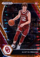 2021 Panini Prizm Draft Picks #49 Austin Reaves Orange Pulsar Prizm Basketball Card