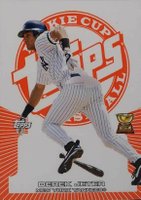 2005 Topps Rookie Cup #100 Derek Jeter Orange Baseball Card