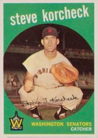 1959 Topps #284 Steve Korcheck Baseball Card