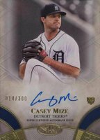 2021 Topps Tier One Break Out Autographs #CM Casey Mize Baseball Card