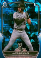 2023 Bowman Draft Sapphire Edition #BDC167 Jacob Gonzalez Baseball Card