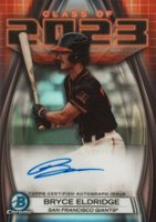2023 Bowman Draft Class of 2023 Autograph #23ABE Bryce Eldridge Baseball Card
