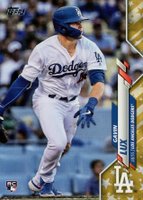 2020 Topps Complete Set #292 Gavin Lux Gold Stars Baseball Card
