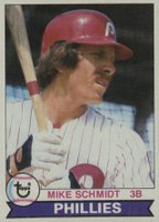 1979 Burger King Phillies #16 Mike Schmidt Baseball Card