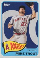 2021 Topps 1965 Topps Redux #T653 Mike Trout Baseball Card