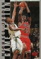 1998 Upper Deck MJ Living Legend Game Action #G8 Michael Jordan Silver Basketball Card