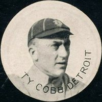 1910 Ju-Ju Drums # Ty Cobb Baseball Card