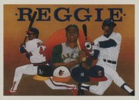 1990 Upper Deck Heroes Reggie Jackson #9 Checklist: Reggie Jackson Baseball Card
