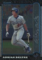 1999 Bowman Chrome #219 Adrian Beltre Baseball Card