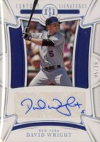 2023 Panini National Treasures Century Signatures #DW David Wright Holo Silver Baseball Card