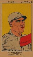 1923 Strip Card #57 Eddie Roush Hand Cut Baseball Card