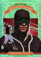 2020 Panini Donruss Optic #1 Fernando Tatis Jr. Green Dragon Choice Baseball Card