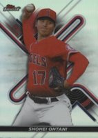 2022 Topps Finest #28 Shohei Ohtani Refractor Baseball Card