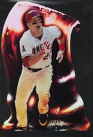 2014 Bowman Chrome Fire Die-Cut Refractors #MTR Mike Trout Baseball Card