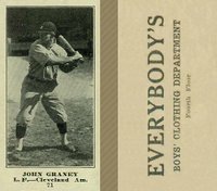 1916 Everybody's #71 John Graney Baseball Card