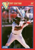1989 Score Superstar #40 Tony Gwynn Baseball Card