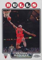 2008 Topps Chrome #167 Dennis Rodman Refractor Basketball Card