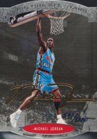 1996 Upper Deck Authenticated #2 Michael Jordan SP All-Stars Gold Signature Basketball Card