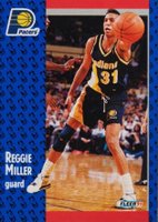 1991 Fleer #83 Reggie Miller Basketball Card