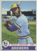 1979 Topps #474 Dick Davis Baseball Card