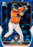 2023 Bowman Sapphire Edition Chrome Prospects #BCP10 Ryan Clifford Baseball Card