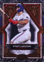 2025 Topps Tier One #70 Wyatt Langford Bronze Foil Baseball Card