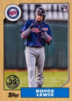 2022 Topps Update 1987 Topps Baseball #87TBU3 Royce Lewis Baseball Card