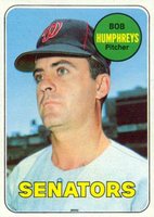 1969 Topps #84 Bob Humphreys Baseball Card