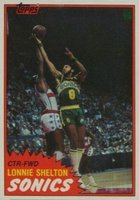 1981 Topps #86 Lonnie Shelton West Basketball Card