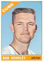 1966 Topps #82 Bob Hendley Baseball Card