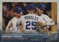 2015 Topps Update #US191 Royals Crush Baseball Card