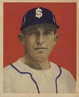 1949 Bowman Pacific Coast League #3 Ralph Hodgin Baseball Card