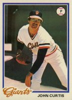 1978 Topps #486 John Curtis Baseball Card