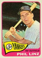 1965 Topps #369 Phil Linz Baseball Card