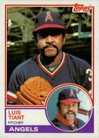 1983 Topps #178 Luis Tiant Baseball Card