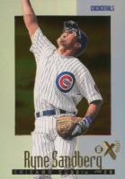 1997 Skybox E-X2000 #62 Ryne Sandberg Credentials Baseball Card