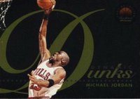 1993 Skybox Premium Dynamic Dunks #D4 Michael Jordan Basketball Card