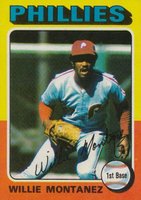 1975 Topps #162 Willie Montanez Baseball Card