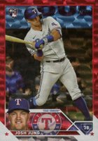 2023 Topps #529 Josh Jung Red Foil Baseball Card
