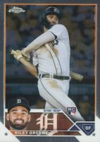 2023 Topps Chrome #182 Riley Greene Baseball Card