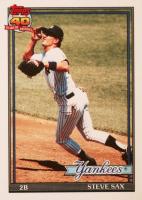 1991 Topps Tiffany #290 Steve Sax Baseball Card